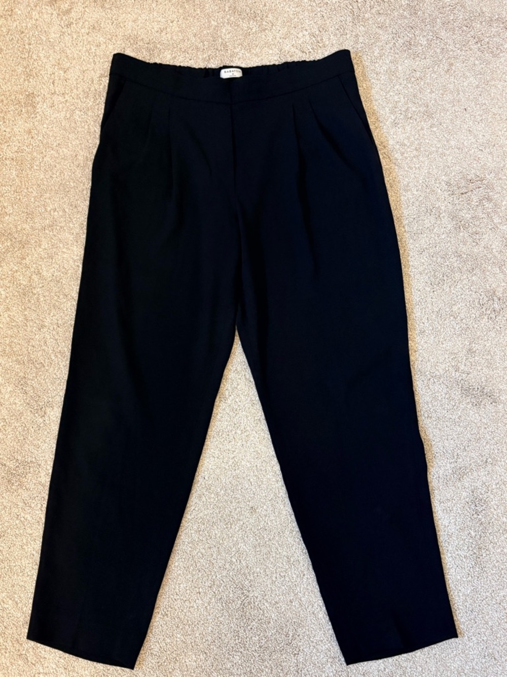 Babaton Black Conan Pant Elastic-Waist